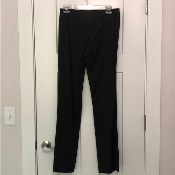 Black Cour Caree Pinstriped Suit in 0/2 - Picture 6 of 7